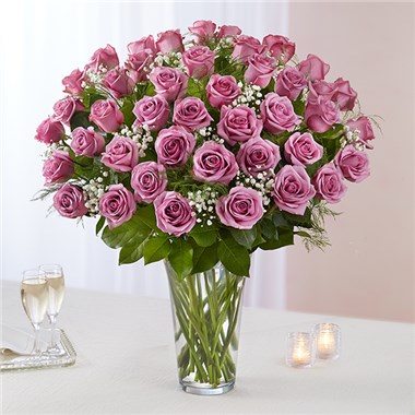 Ultimate Elegance &trade; Long Stem Lavender Roses